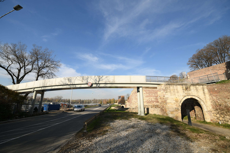 Kalemegdan Pasarela - ACO referentni objekat slika