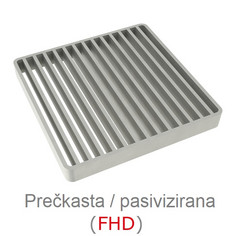 ACO Prečkasta rešetka za kuhinju