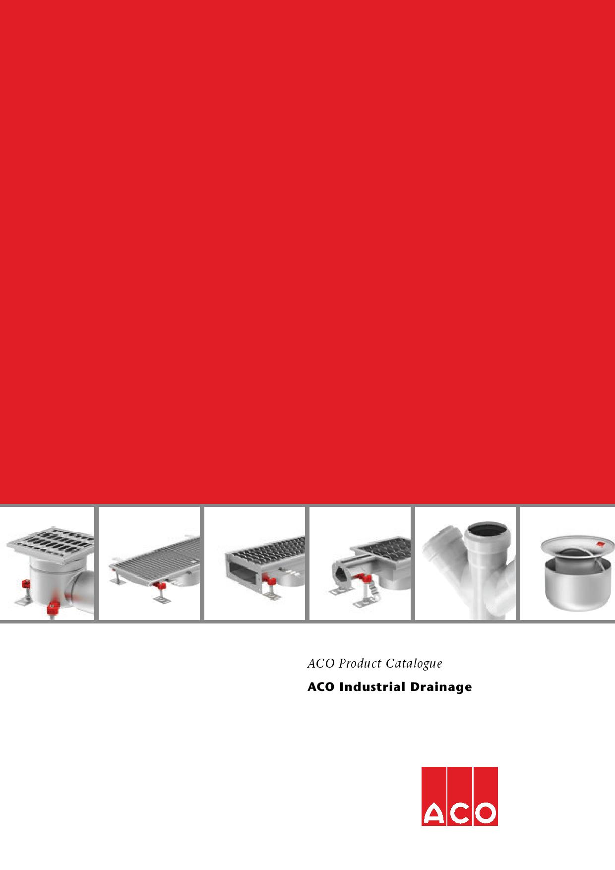 ACO katalog proizvoda za odvodnjavanje u industrijama