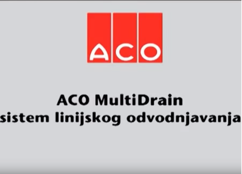 ACO MultiLine sistem linijskog odvodnjavanja