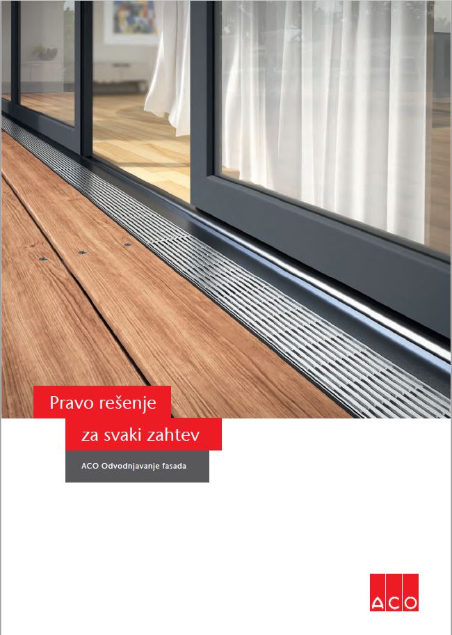 ACO Odvodnjavanje fasada