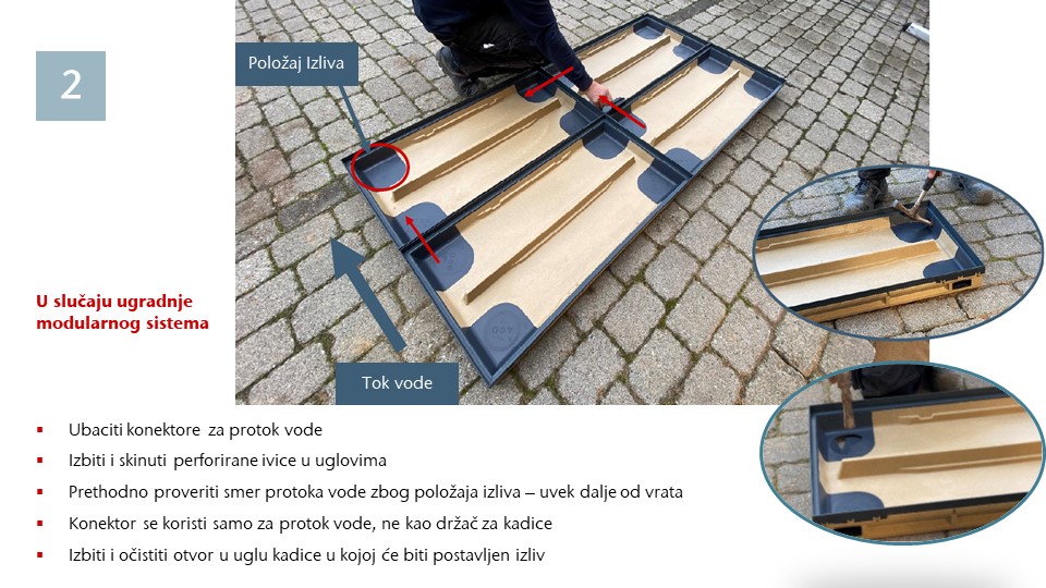 ACO Vario 2.0 - Ugradnja 2