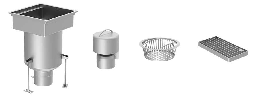 ACO Inox slivnici za kuhinje 315 FHD