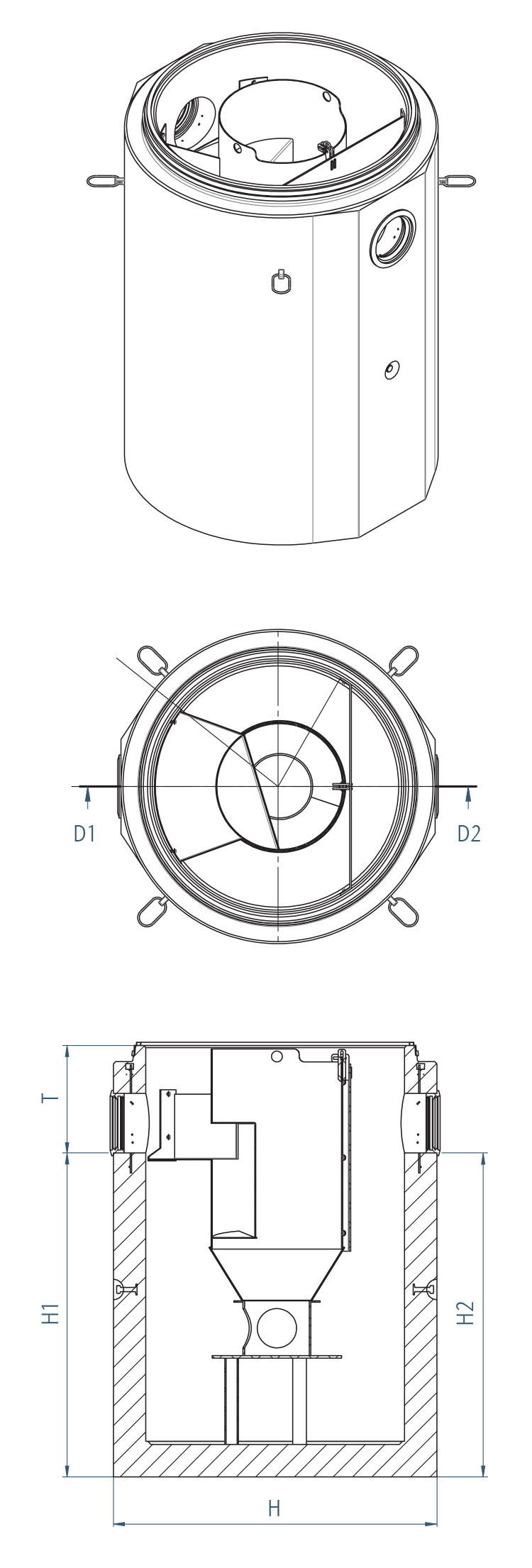 ACO Stormsed Vortex C - crtež