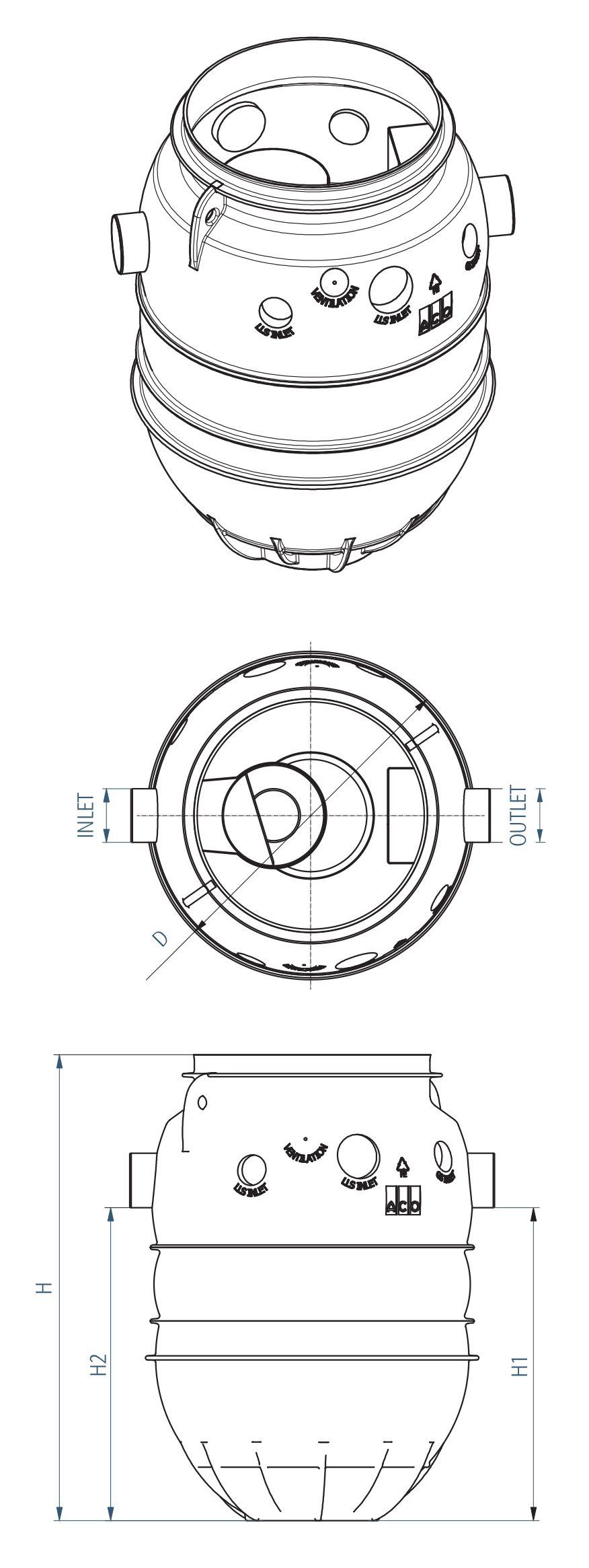 ACO Stormsed Vortex P-X crtež