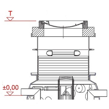 Tehn Crt Za Tabelu  POKLOPAC B125